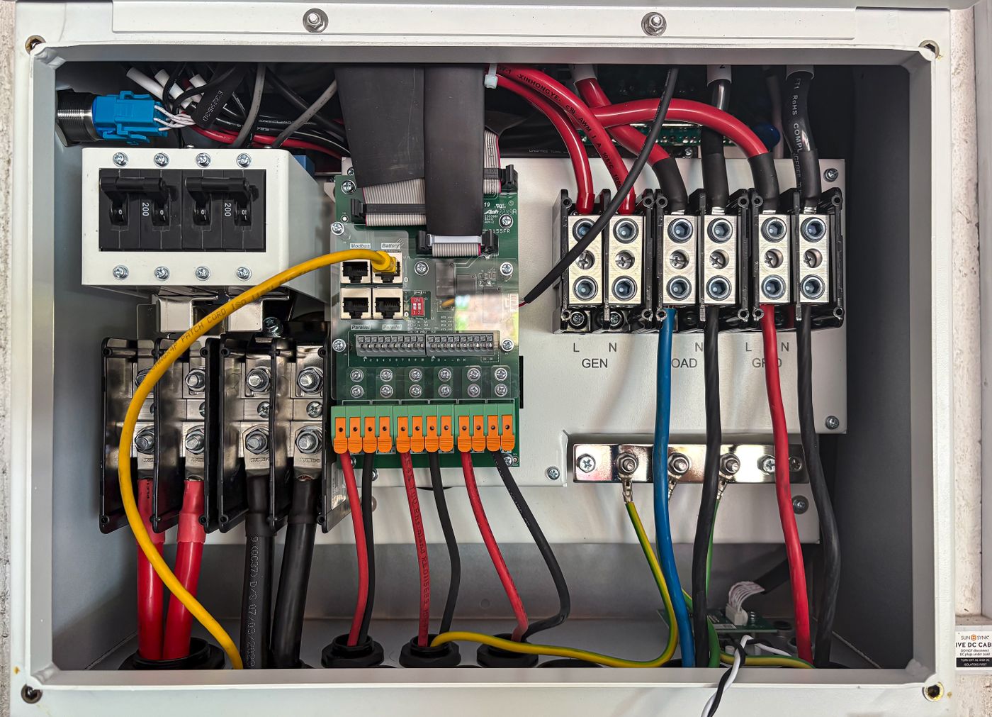 Componentes elétricos e automação